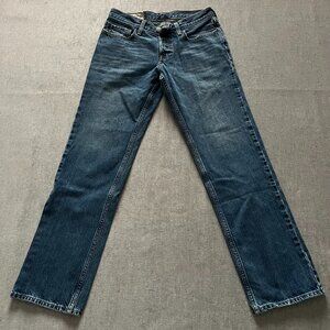 Hollister Classic Straight Leg Jeans Men 30x30 Denim Blue Button Fly Casual